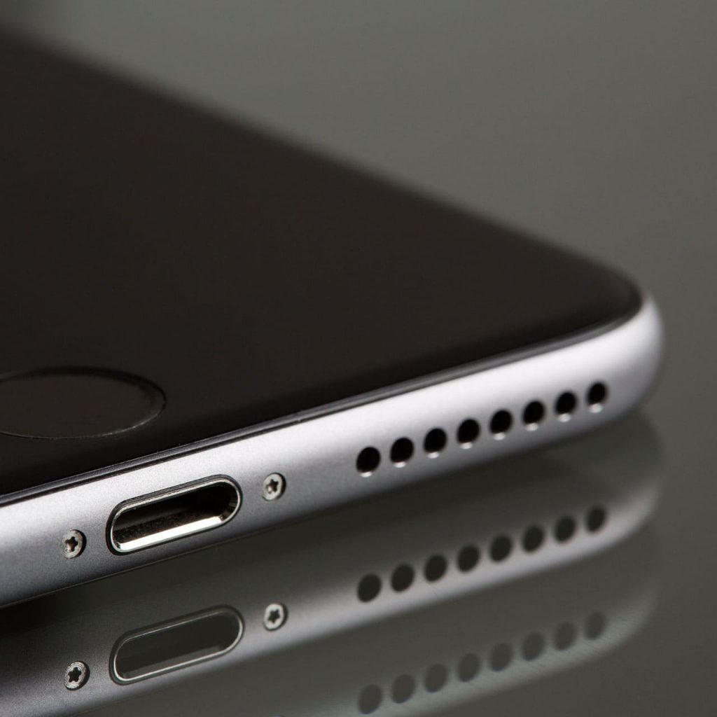 Apple Gerät mit defektem Lautsprecher